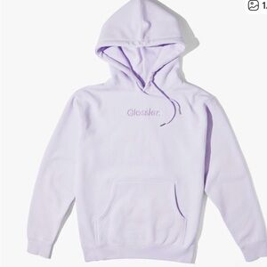 Glossier Light Purple Hoodie